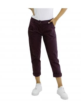 Chino con pence in cotone pesante